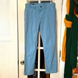 Wallin and Bros light blue dress pant perfect for spring. 30x30
